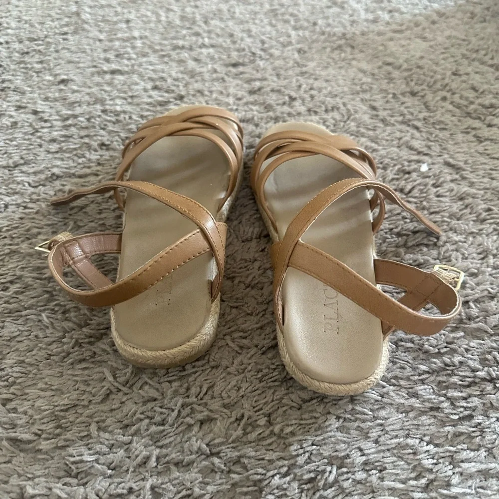 Preloved Girls Tan Sandals